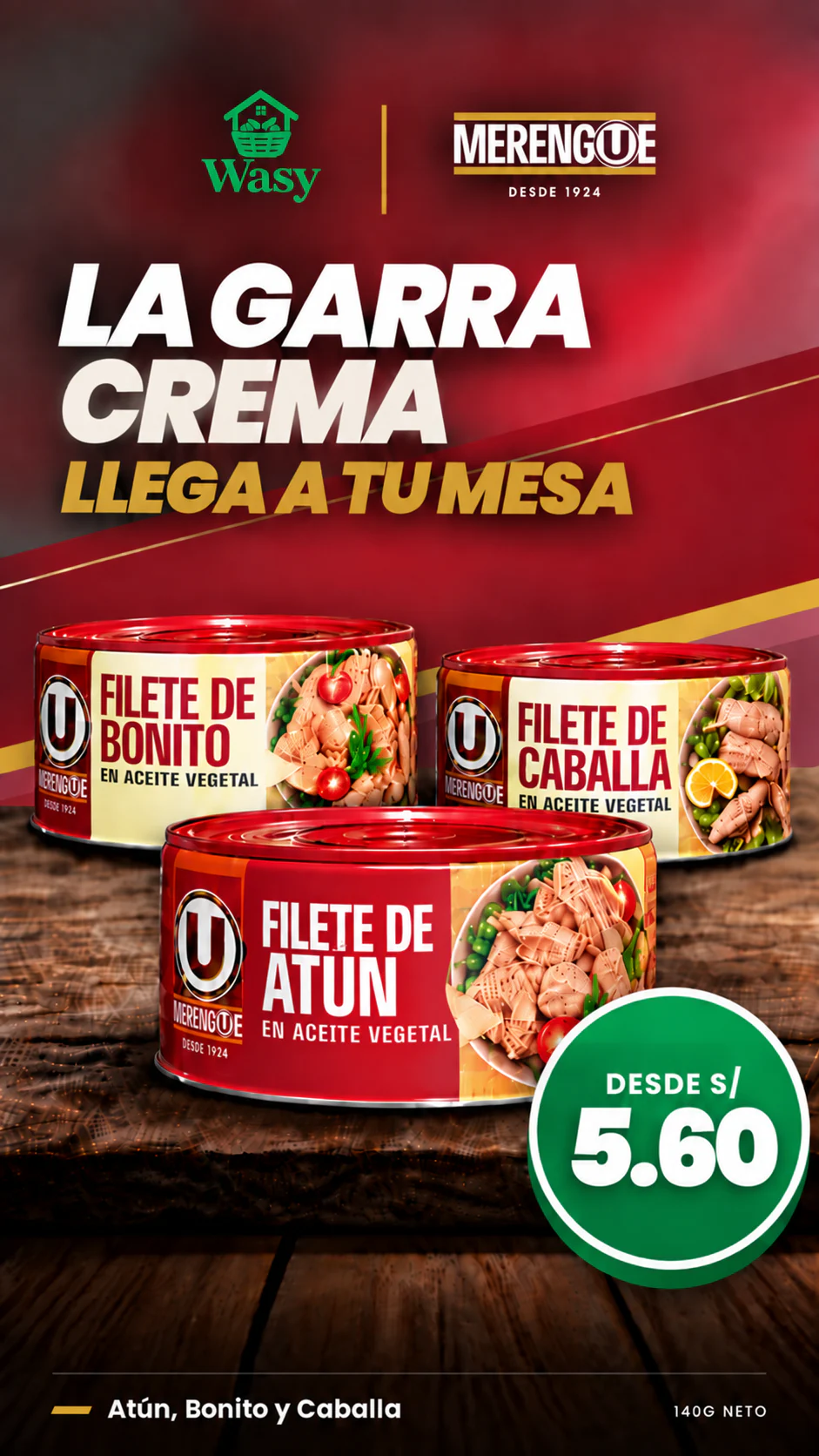Promoción Wasy x Merengue